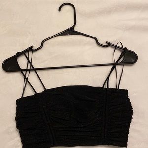 Sparkly crop top